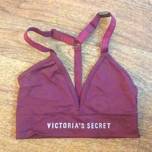 New! Victoria's Secret maroon bralette size XS
